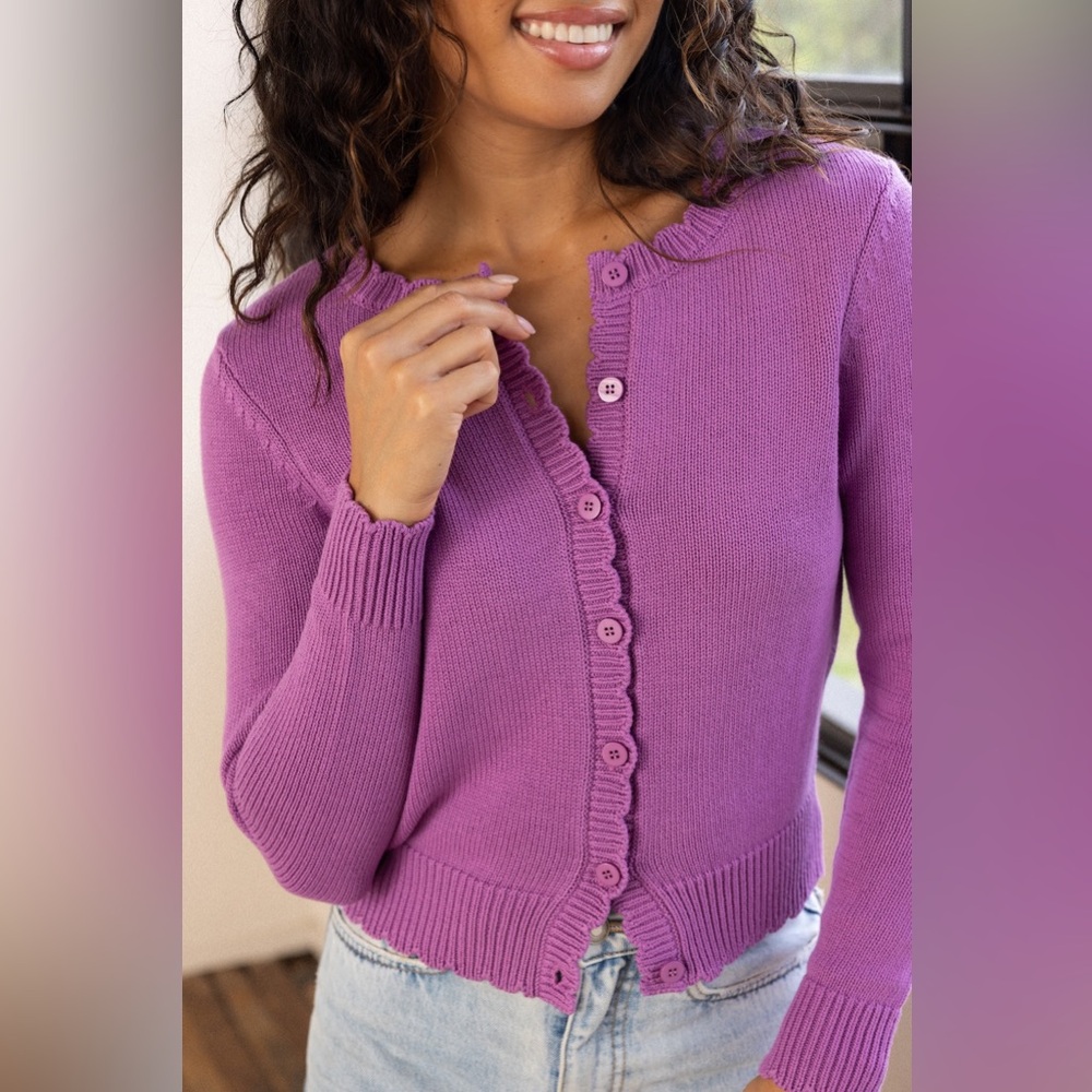 Eden Cardigan - Dahlia